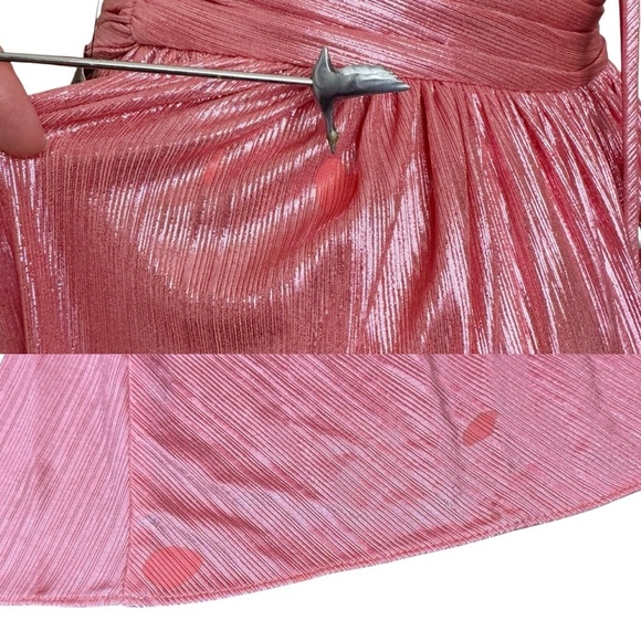 NWT Retrofête AGLAIA Cutout Maxi Dress in Calypso Coral Medium - Picture 14 of 16